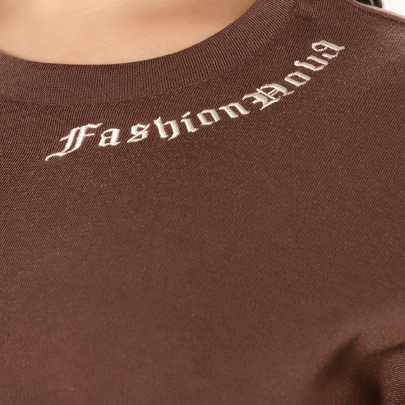 WOMEN'S JOGGER SET - BROWN SIZE M - Picture 3 of 10